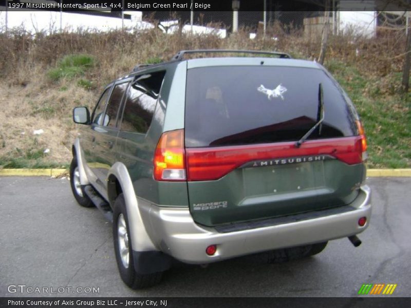 Belgium Green Pearl / Beige 1997 Mitsubishi Montero Sport LS 4x4