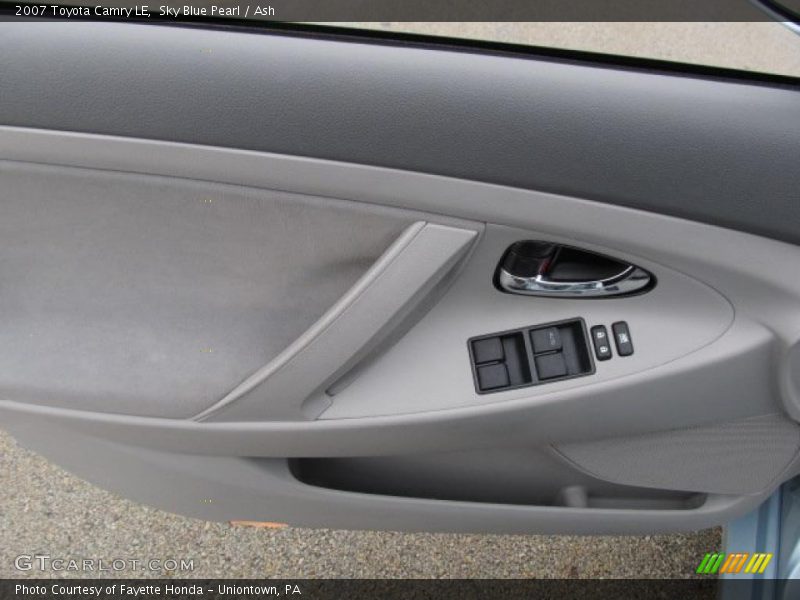 Sky Blue Pearl / Ash 2007 Toyota Camry LE