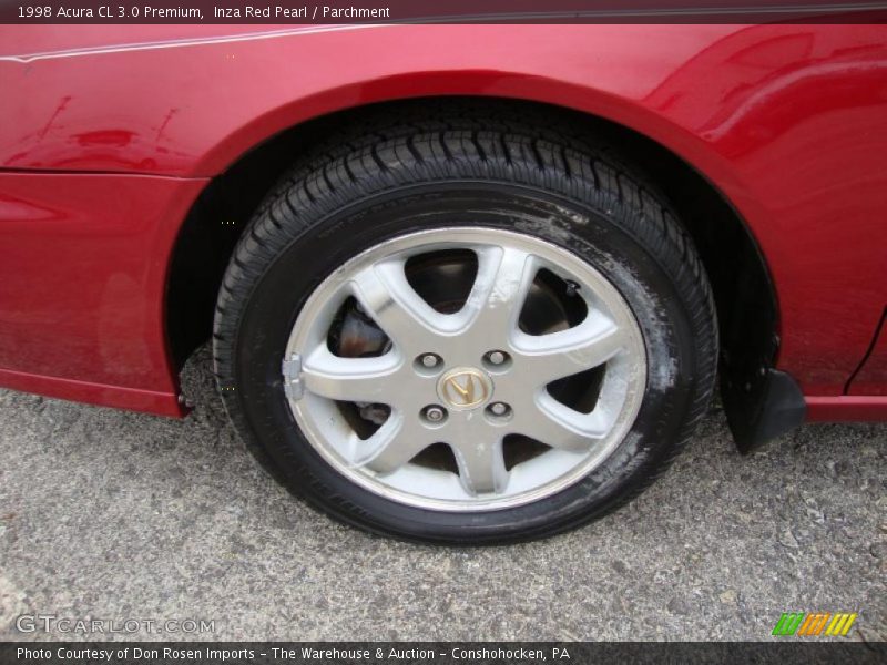 Inza Red Pearl / Parchment 1998 Acura CL 3.0 Premium