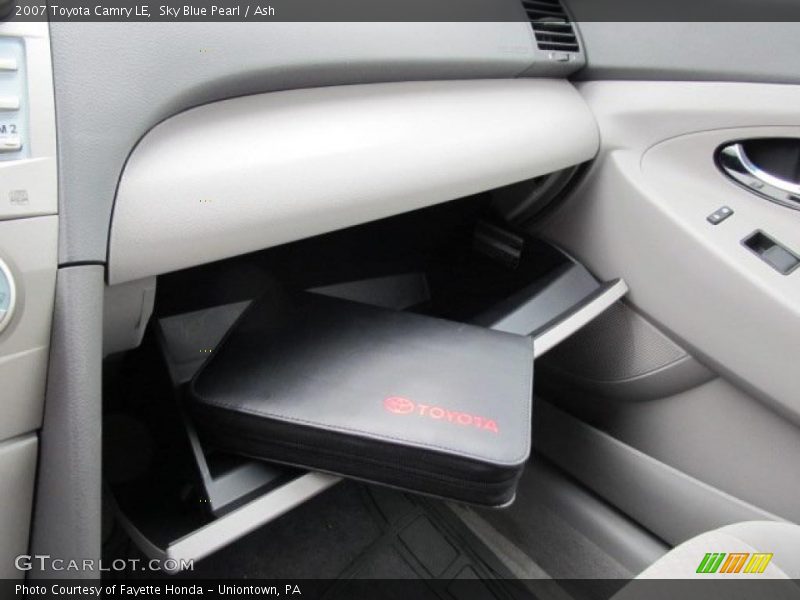 Sky Blue Pearl / Ash 2007 Toyota Camry LE