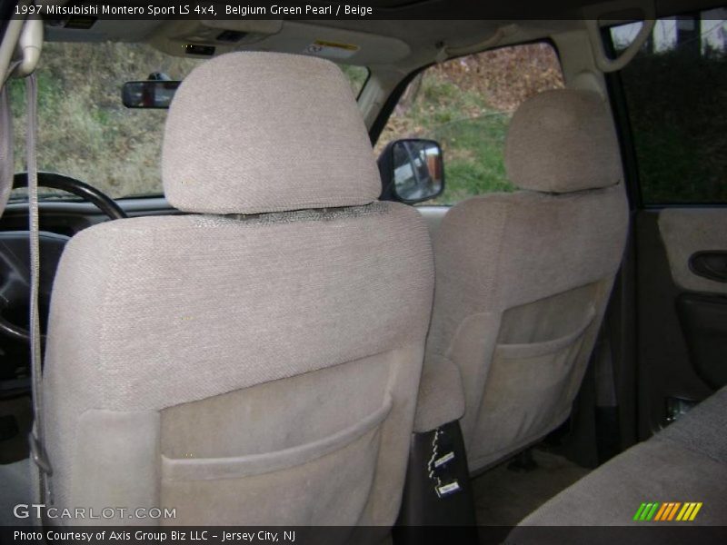 Belgium Green Pearl / Beige 1997 Mitsubishi Montero Sport LS 4x4
