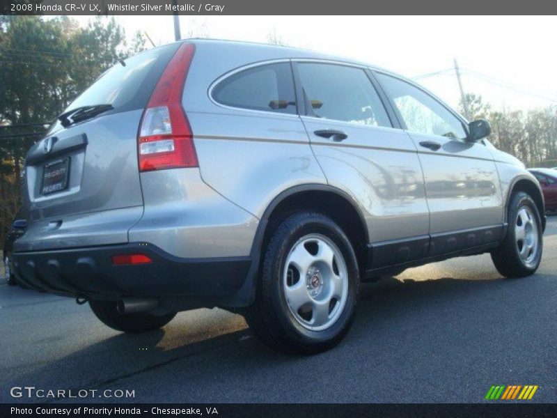 Whistler Silver Metallic / Gray 2008 Honda CR-V LX