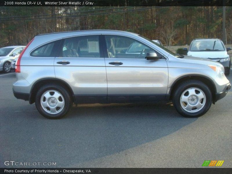 Whistler Silver Metallic / Gray 2008 Honda CR-V LX