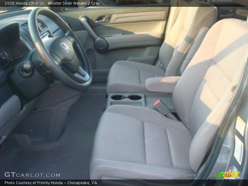 Whistler Silver Metallic / Gray 2008 Honda CR-V LX