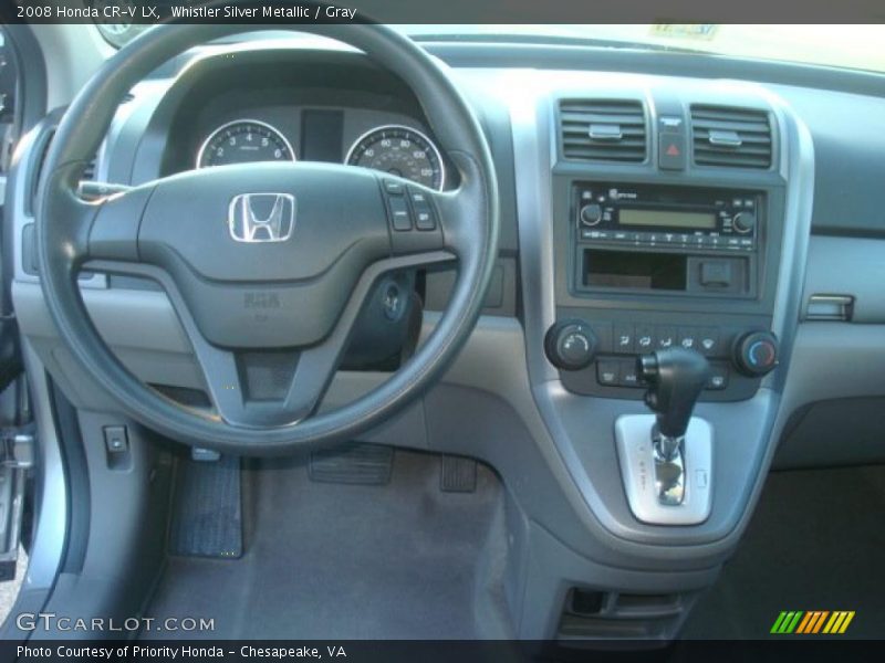 Whistler Silver Metallic / Gray 2008 Honda CR-V LX