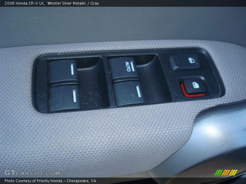 Whistler Silver Metallic / Gray 2008 Honda CR-V LX