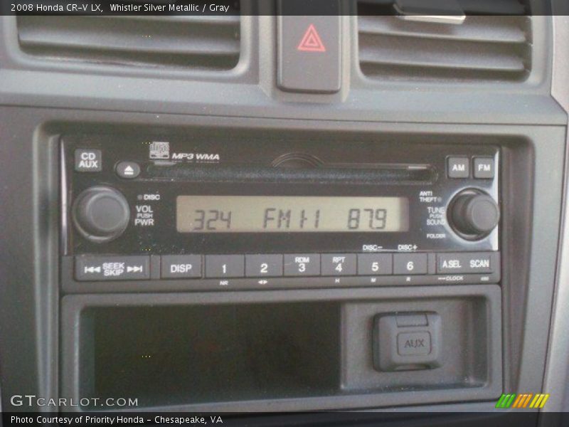 Whistler Silver Metallic / Gray 2008 Honda CR-V LX