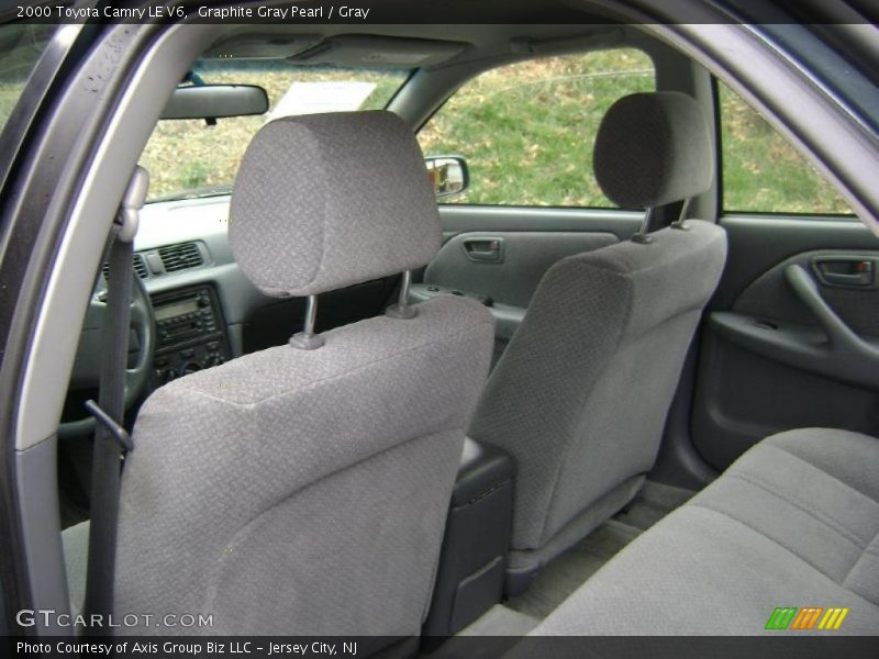 Graphite Gray Pearl / Gray 2000 Toyota Camry LE V6