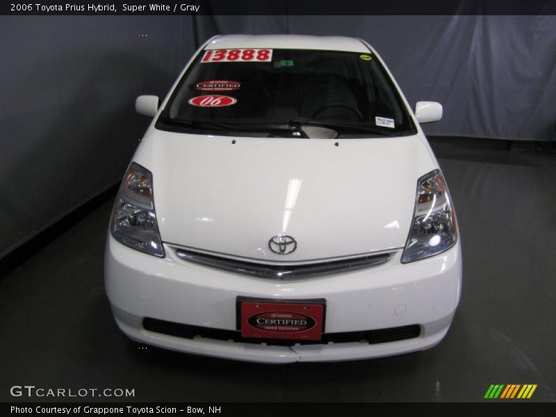 Super White / Gray 2006 Toyota Prius Hybrid
