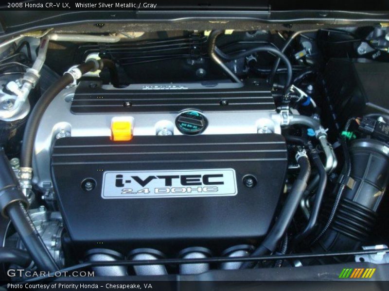 2008 CR-V LX Engine - 2.4 Liter DOHC 16-Valve i-VTEC 4 Cylinder