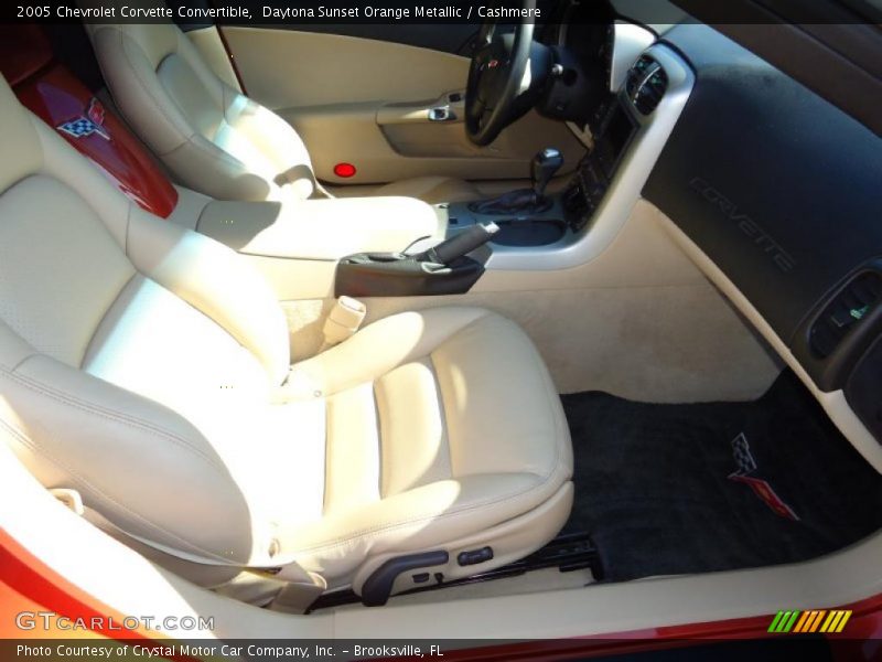  2005 Corvette Convertible Cashmere Interior