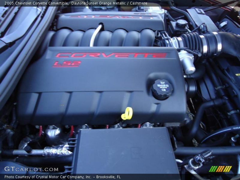  2005 Corvette Convertible Engine - 6.0 Liter OHV 16-Valve LS2 V8