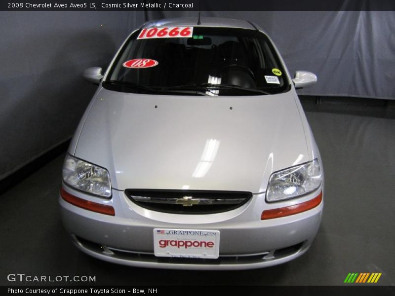 Cosmic Silver Metallic / Charcoal 2008 Chevrolet Aveo Aveo5 LS