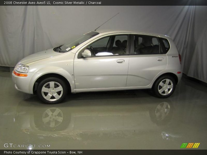 Cosmic Silver Metallic / Charcoal 2008 Chevrolet Aveo Aveo5 LS