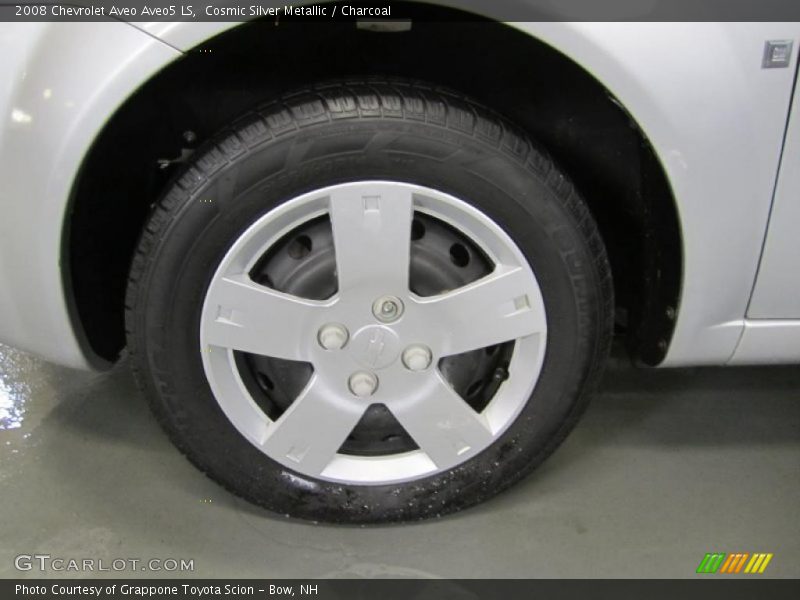 Cosmic Silver Metallic / Charcoal 2008 Chevrolet Aveo Aveo5 LS
