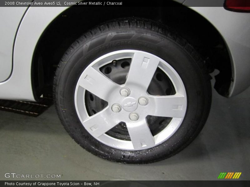 Cosmic Silver Metallic / Charcoal 2008 Chevrolet Aveo Aveo5 LS