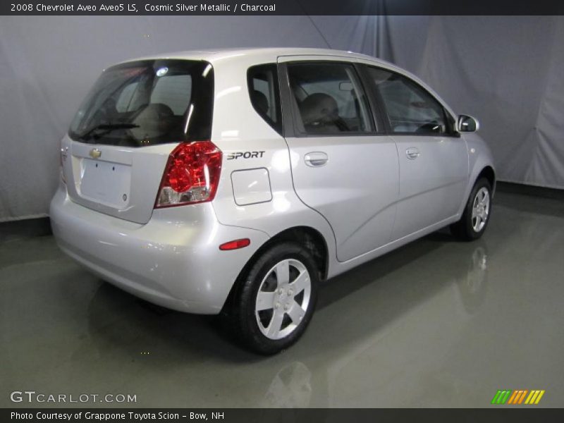 Cosmic Silver Metallic / Charcoal 2008 Chevrolet Aveo Aveo5 LS
