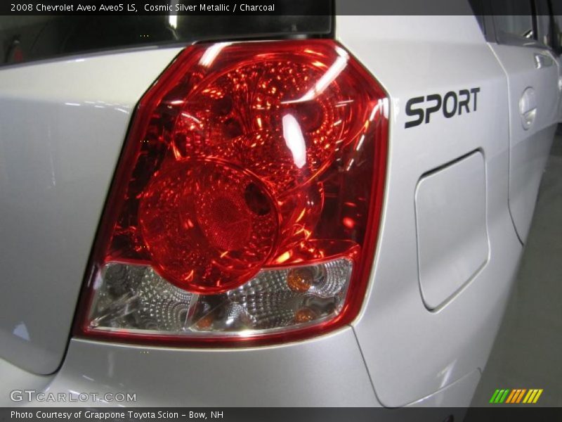 Cosmic Silver Metallic / Charcoal 2008 Chevrolet Aveo Aveo5 LS