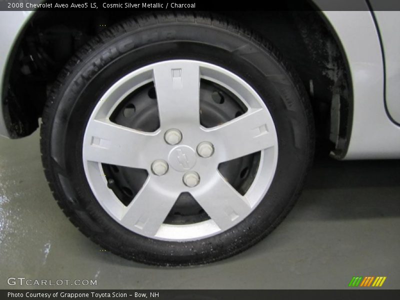 Cosmic Silver Metallic / Charcoal 2008 Chevrolet Aveo Aveo5 LS