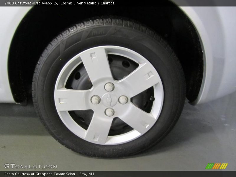 Cosmic Silver Metallic / Charcoal 2008 Chevrolet Aveo Aveo5 LS
