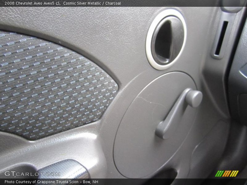 Cosmic Silver Metallic / Charcoal 2008 Chevrolet Aveo Aveo5 LS