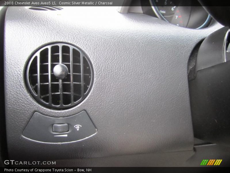 Cosmic Silver Metallic / Charcoal 2008 Chevrolet Aveo Aveo5 LS