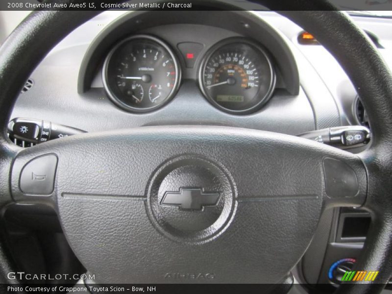 Cosmic Silver Metallic / Charcoal 2008 Chevrolet Aveo Aveo5 LS