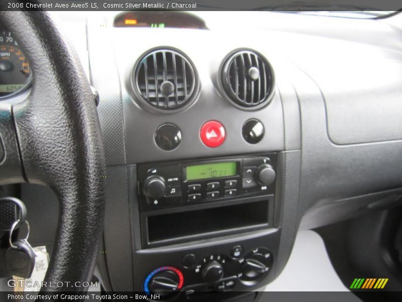 Cosmic Silver Metallic / Charcoal 2008 Chevrolet Aveo Aveo5 LS