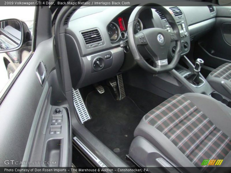 Interlagos Black Cloth Interior - 2009 GTI 4 Door 