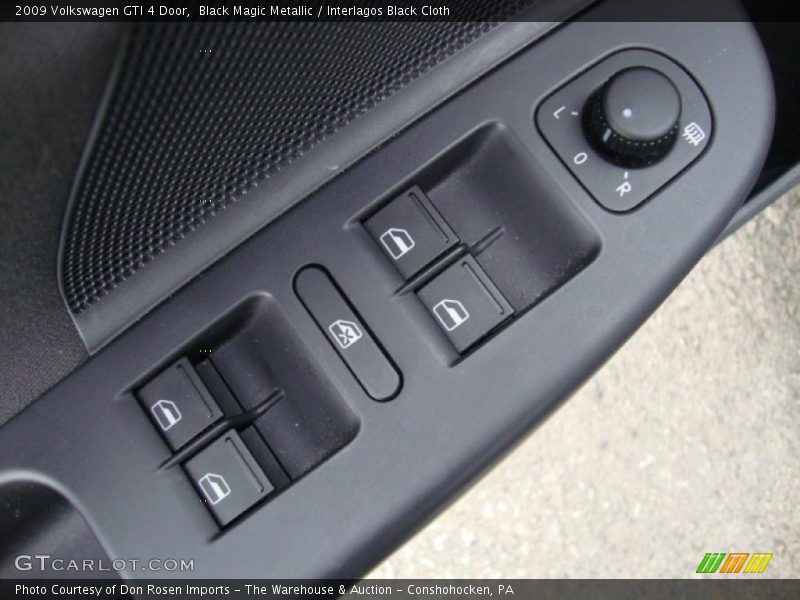 Controls of 2009 GTI 4 Door