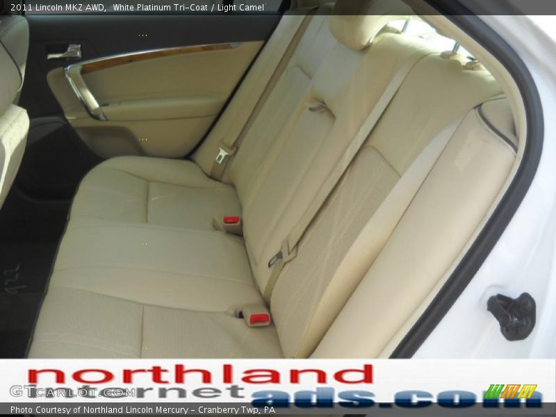 White Platinum Tri-Coat / Light Camel 2011 Lincoln MKZ AWD