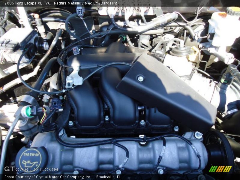 Redfire Metallic / Medium/Dark Flint 2006 Ford Escape XLT V6