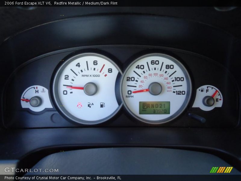 Redfire Metallic / Medium/Dark Flint 2006 Ford Escape XLT V6