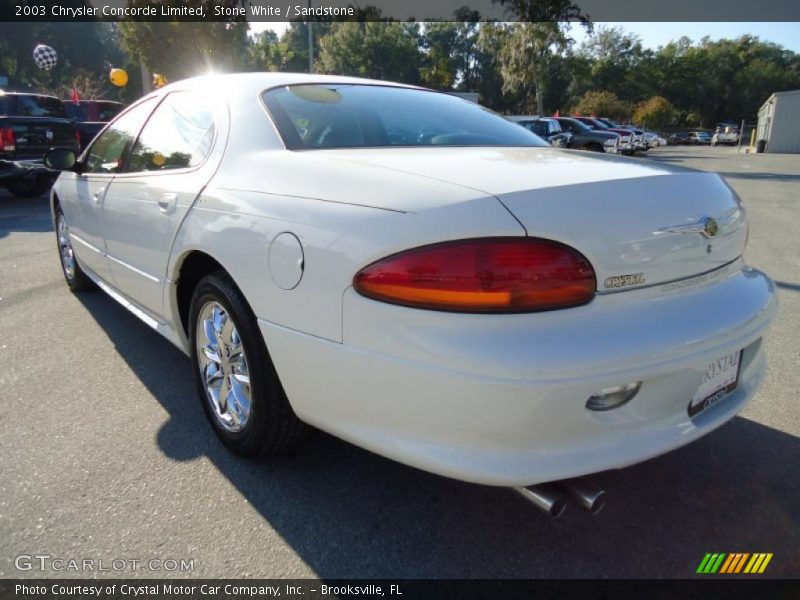 Stone White / Sandstone 2003 Chrysler Concorde Limited