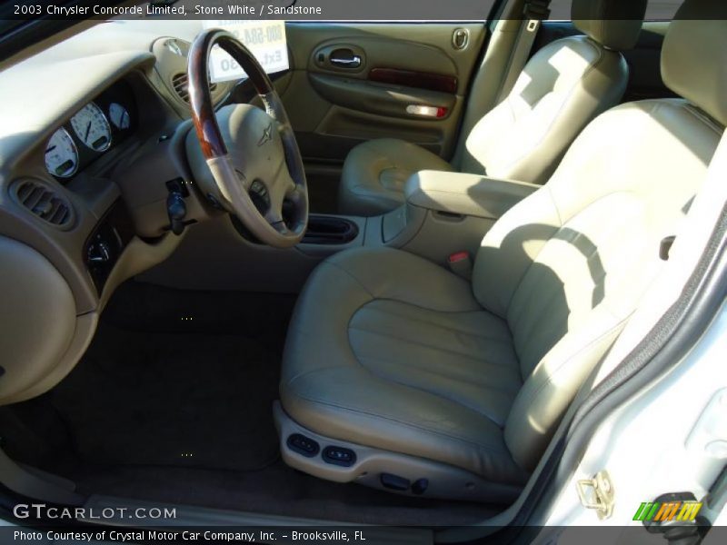  2003 Concorde Limited Sandstone Interior