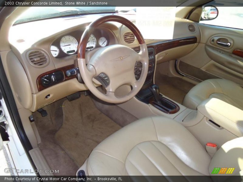 Sandstone Interior - 2003 Concorde Limited 