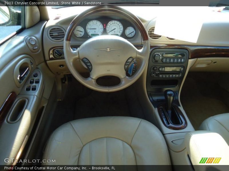Dashboard of 2003 Concorde Limited
