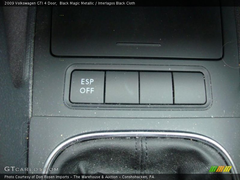 Black Magic Metallic / Interlagos Black Cloth 2009 Volkswagen GTI 4 Door