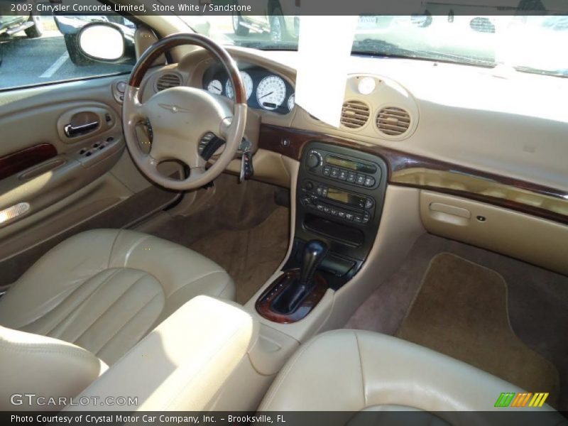 Dashboard of 2003 Concorde Limited
