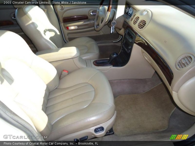  2003 Concorde Limited Sandstone Interior