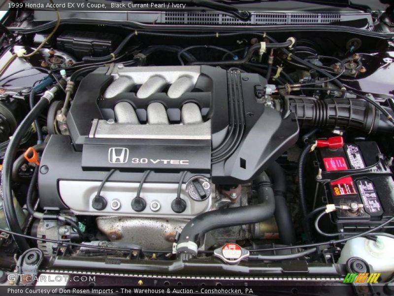  1999 Accord EX V6 Coupe Engine - 3.0L SOHC 24V VTEC V6