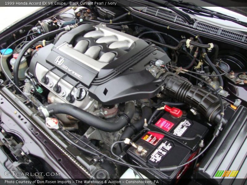  1999 Accord EX V6 Coupe Engine - 3.0L SOHC 24V VTEC V6