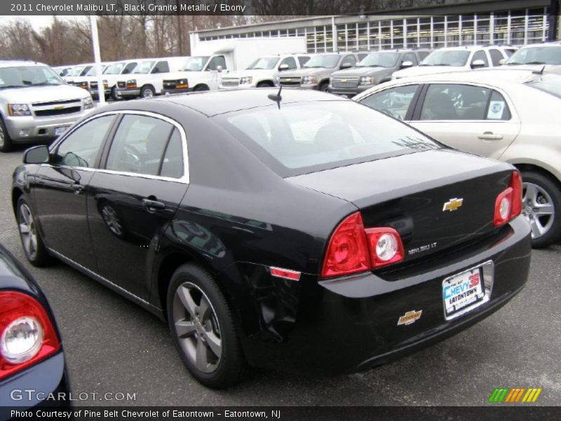 Black Granite Metallic / Ebony 2011 Chevrolet Malibu LT