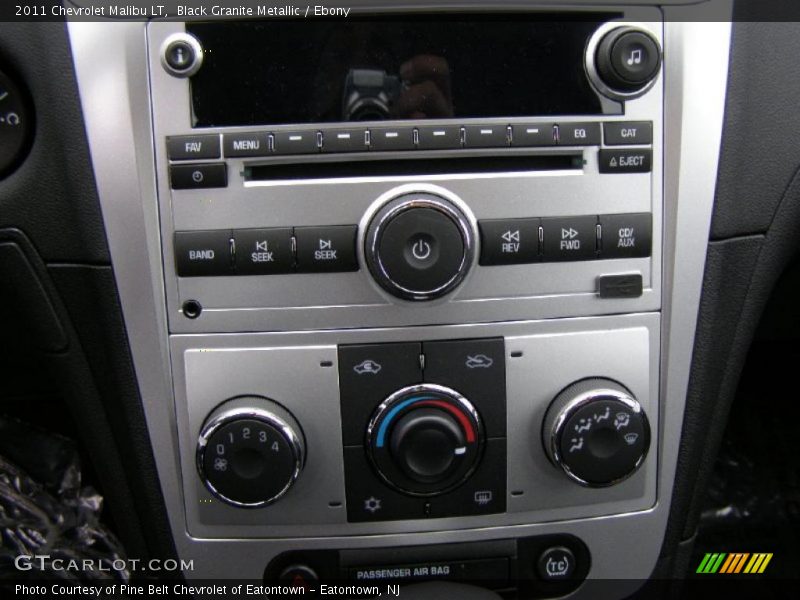 Black Granite Metallic / Ebony 2011 Chevrolet Malibu LT