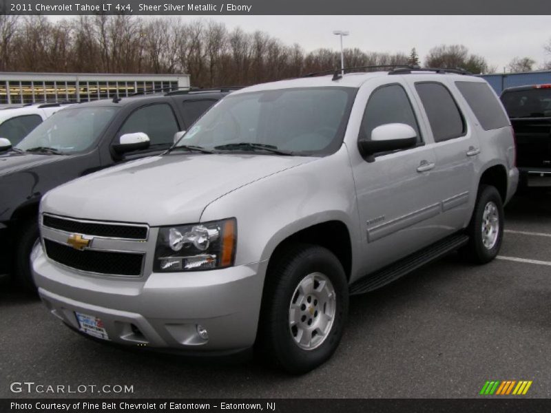 Sheer Silver Metallic / Ebony 2011 Chevrolet Tahoe LT 4x4