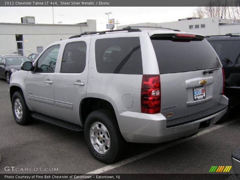 Sheer Silver Metallic / Ebony 2011 Chevrolet Tahoe LT 4x4