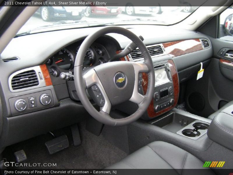 Sheer Silver Metallic / Ebony 2011 Chevrolet Tahoe LT 4x4
