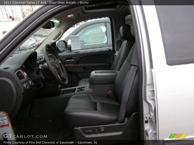Sheer Silver Metallic / Ebony 2011 Chevrolet Tahoe LT 4x4
