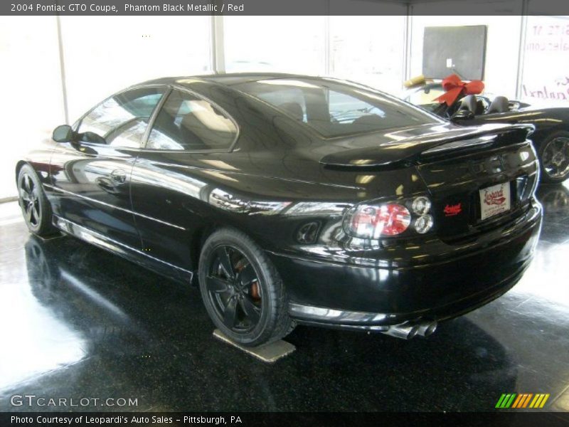  2004 GTO Coupe Phantom Black Metallic