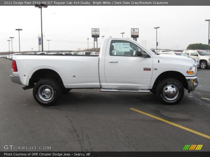  2011 Ram 3500 HD SLT Regular Cab 4x4 Dually Bright White